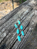 Kingman Turquoise Dangle Earrings