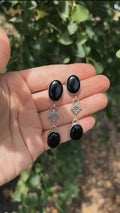 Midnight Dangle Earrings