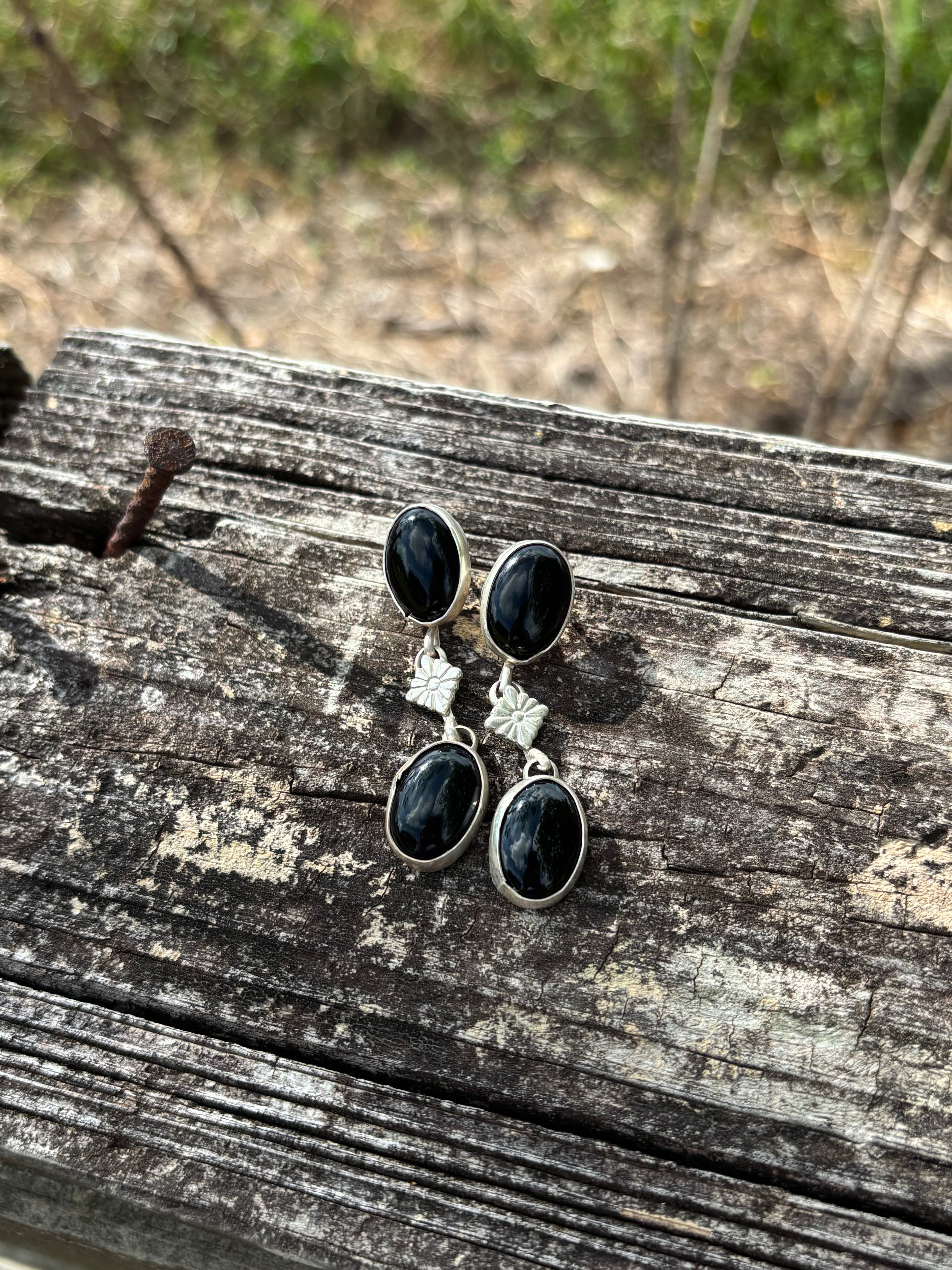 Midnight Dangle Earrings